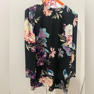 ALI & JAY Black Floral Dress M